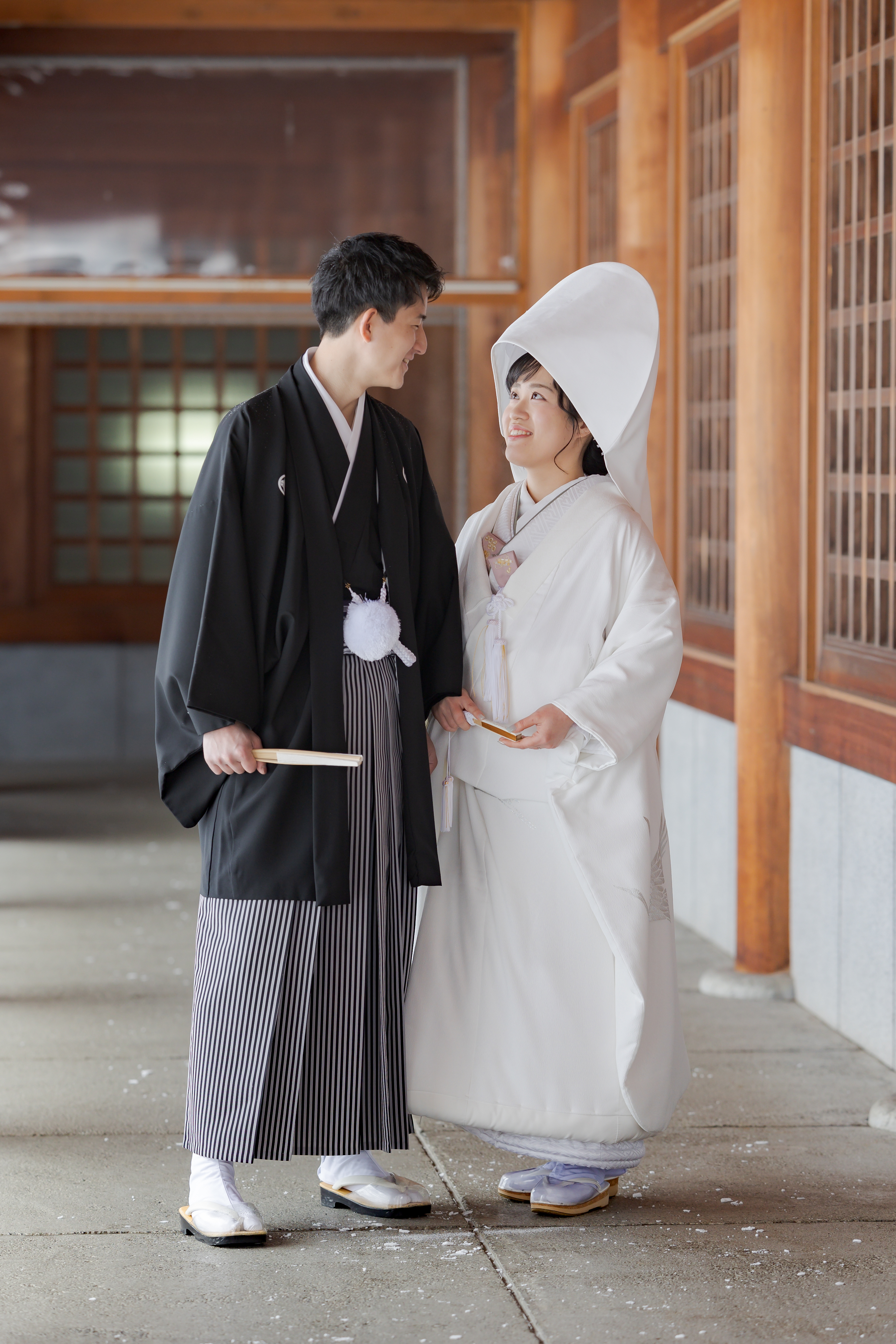 2024年2月に北海道神宮で挙式を挙げたY様・Y様のウェディングレポート♪